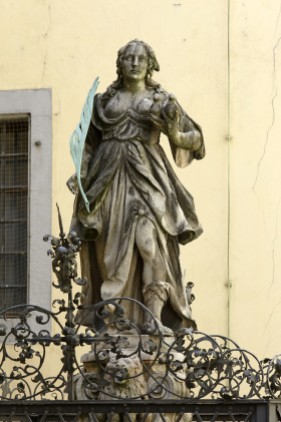 Friedensbrunnen im Alten Rathaus (Foto: Peter Ferstl, Stadt Regensburg)